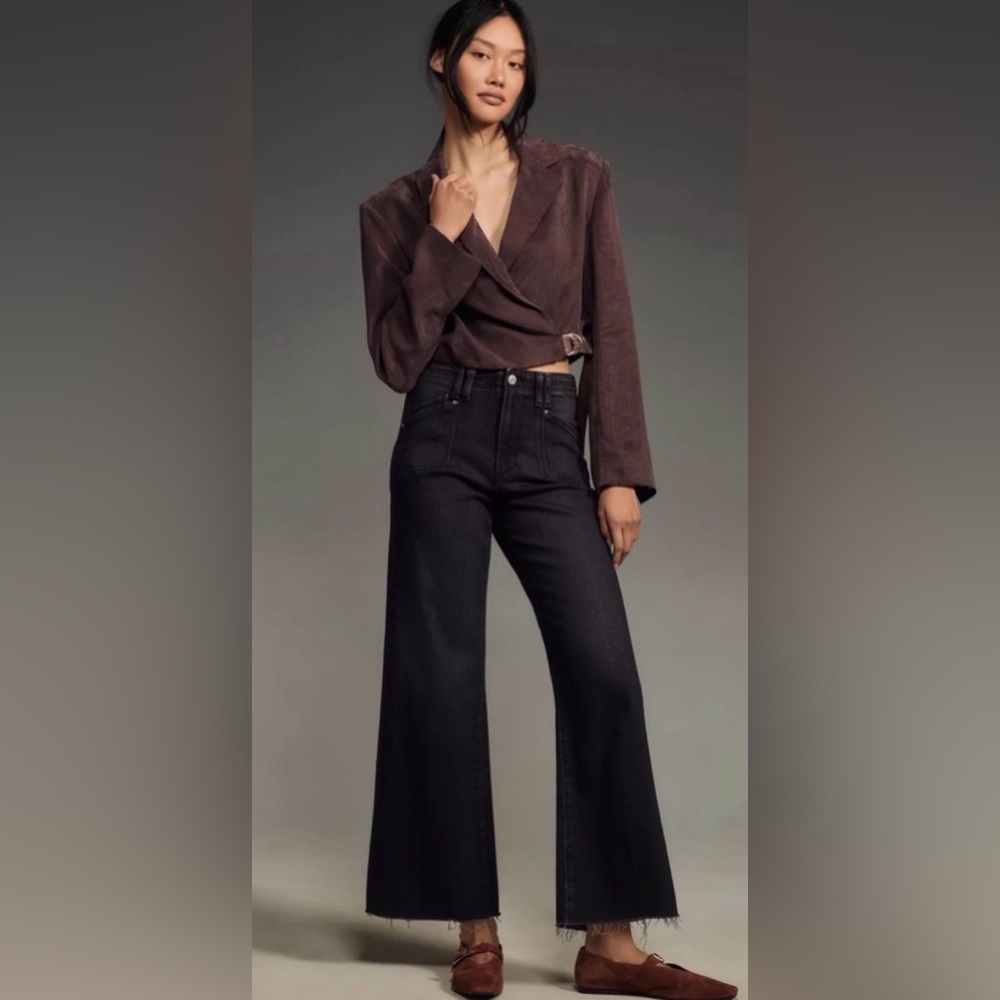 Paige Anessa Wide Leg Jeans